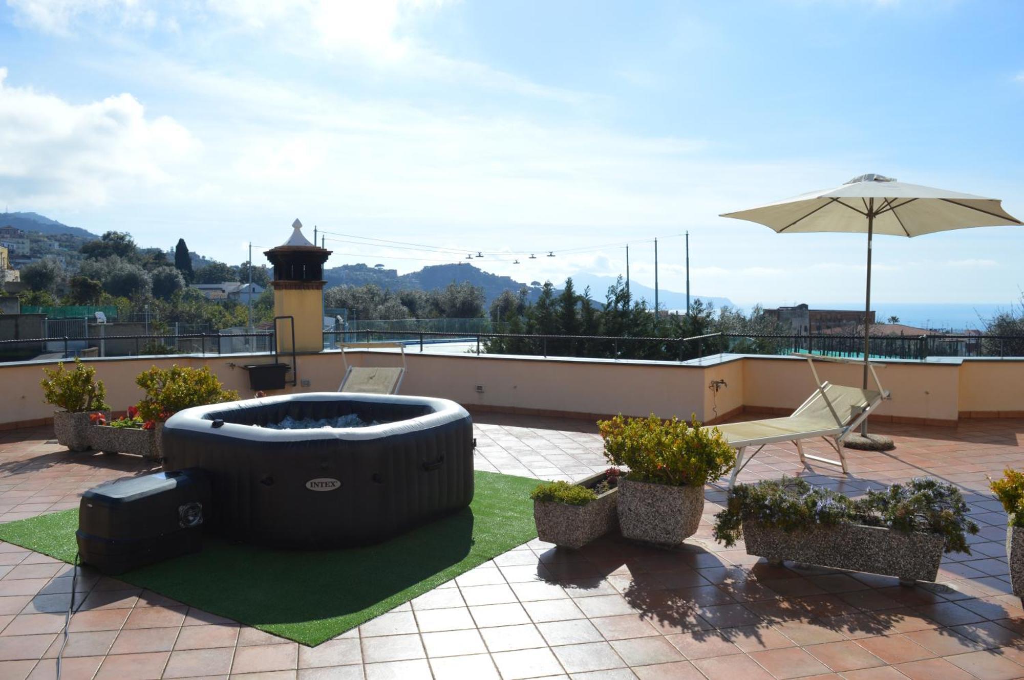 Mary'S Dream - Villa Overlooking Capri And Ischia In Sorrento Peninsula Massa Lubrense Exterior foto