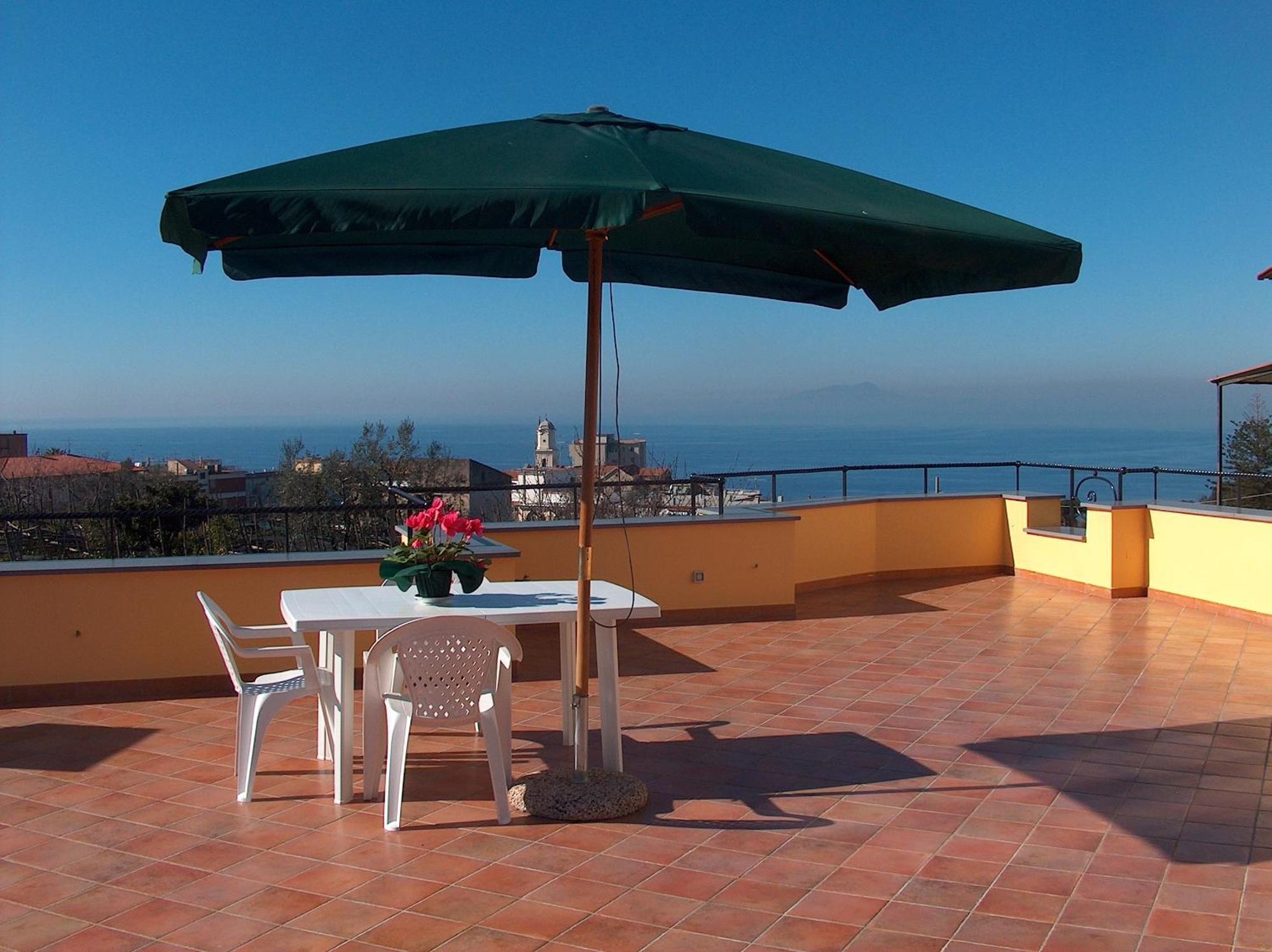 Mary'S Dream - Villa Overlooking Capri And Ischia In Sorrento Peninsula Massa Lubrense Exterior foto
